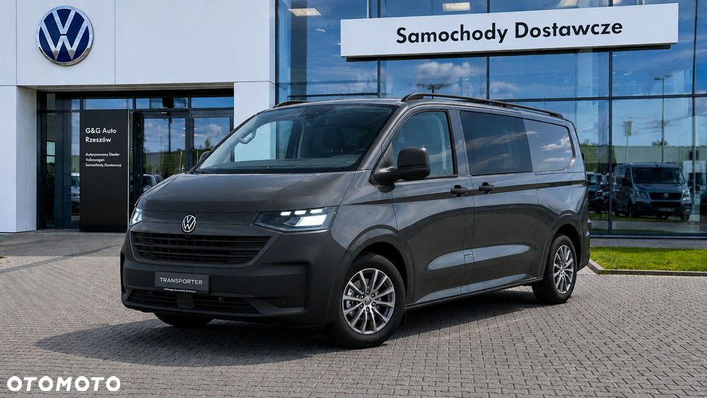 Volkswagen Transporter Brygadowy 6 miejsc | 150 KM | AUTOMAT 8-G | KAMERA| LED | HAK - 4