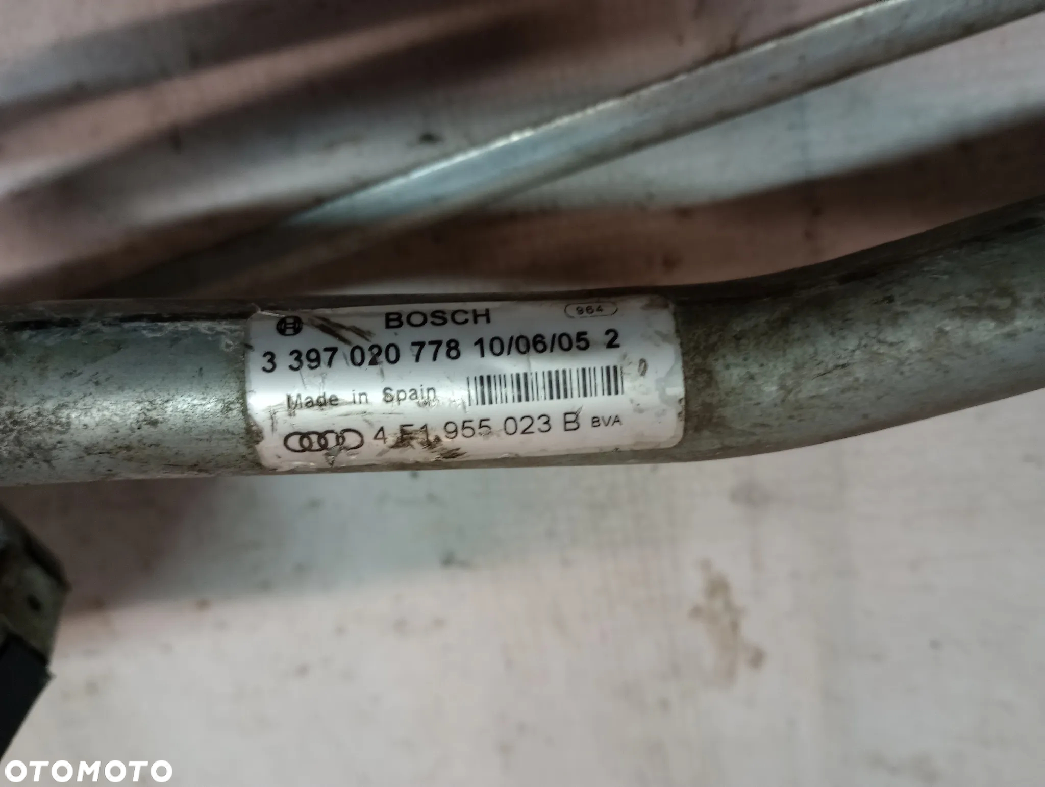 Audi A6 C6 Mechanizm Wycieraczek 4F1955119 4F19550023B - 3