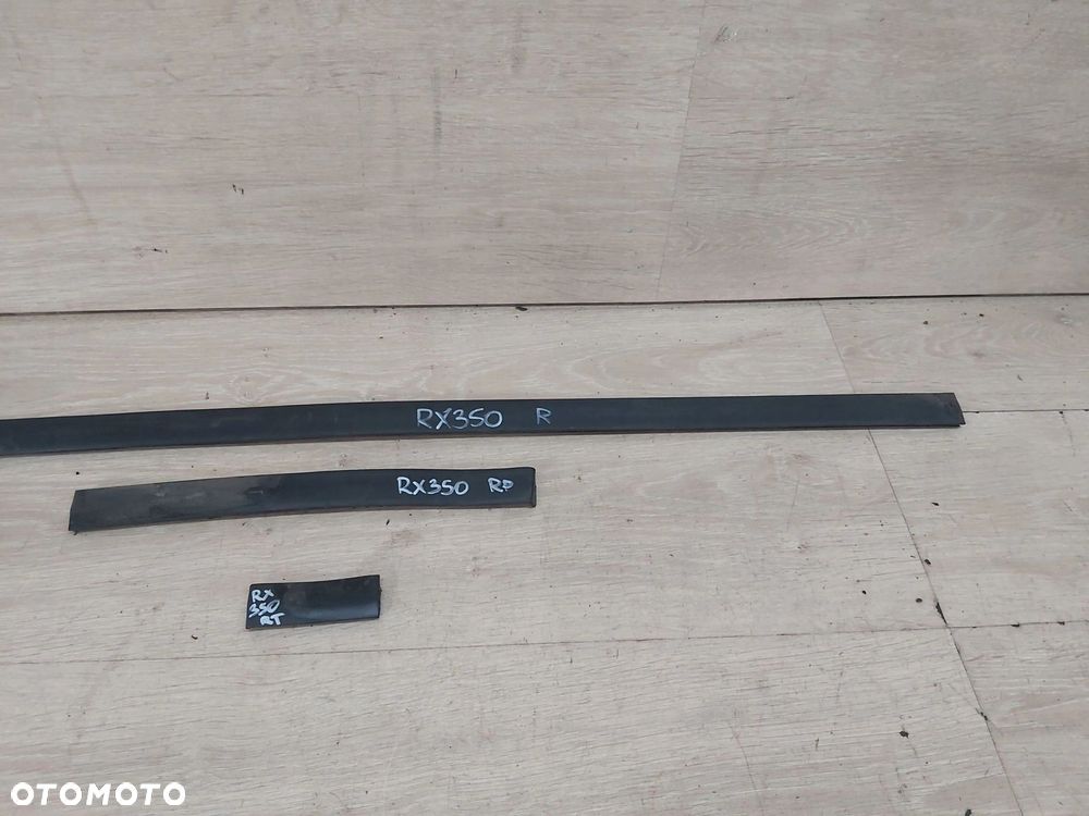LEXUS RX II 330 350 400h listwa dachowa prawa uszczelka Komplet - 2