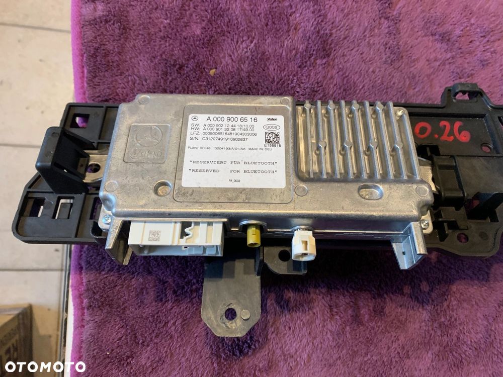 MODUŁ STEROWNIK BLUETOOTH MERCEDES E-KLASA W213 KOMBI A0009006516 - 2