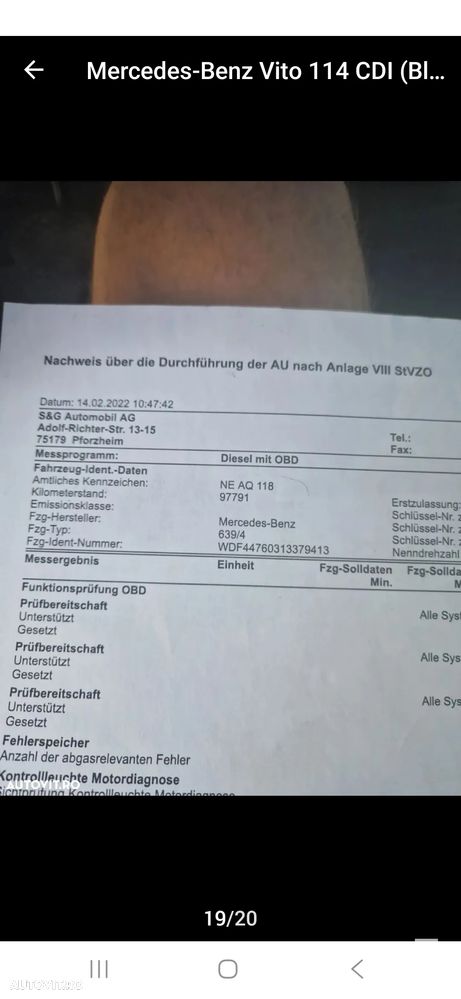 Mercedes-Benz Vito (BlueTEC) Tourer Lang Aut. PRO - 17