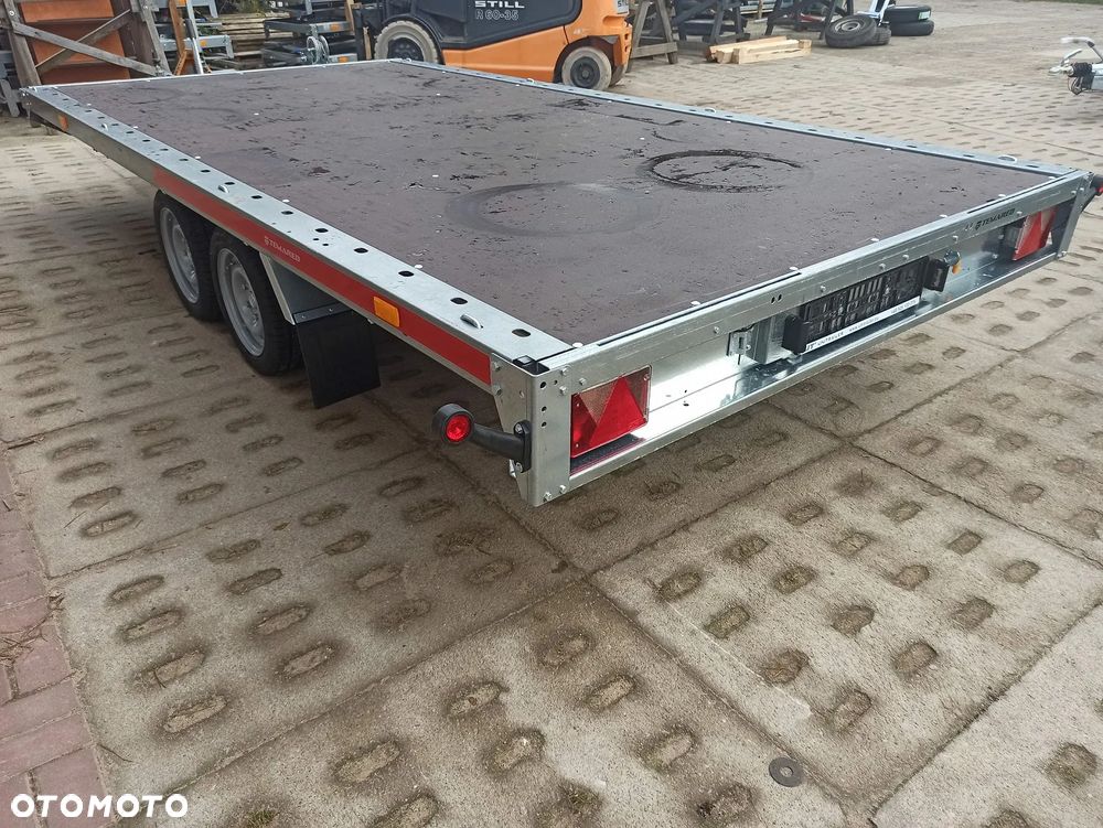 TEMARED Laweta CARPLATFORM 5m spawana przyczepa dmc 3T - 2