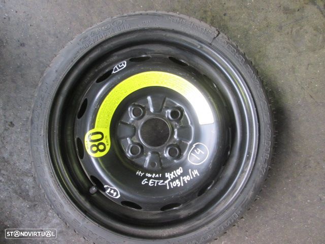 Roda Suplente RODS14 HYUNDAI GETZ 54 MM 4X100 T105/70/14 1980 0P 54 MM 4X100 T105/70/14 - 1