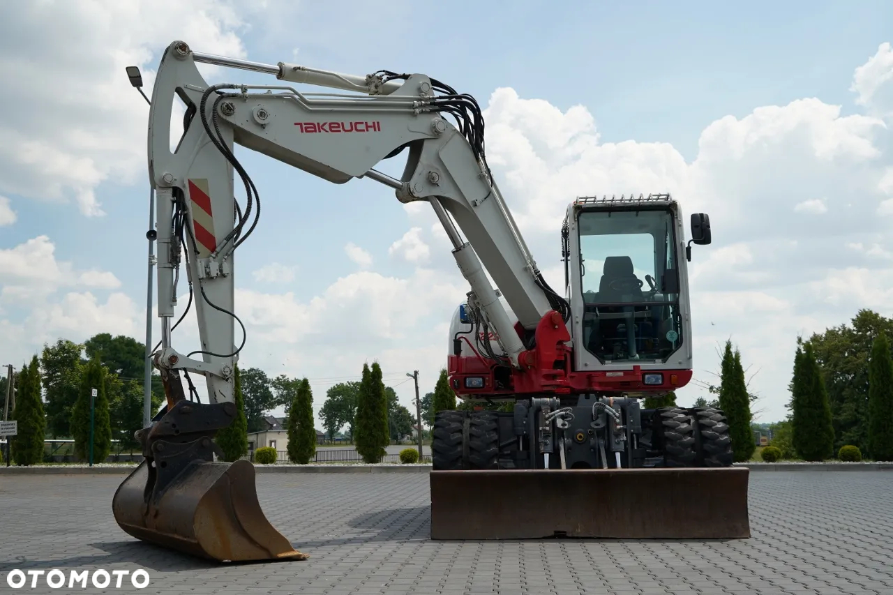 Takeuchi TB 295 W / KOPARKA KOŁOWA / 2016 ROK / PO KONTRAKCIE SERWISOWYM - 6