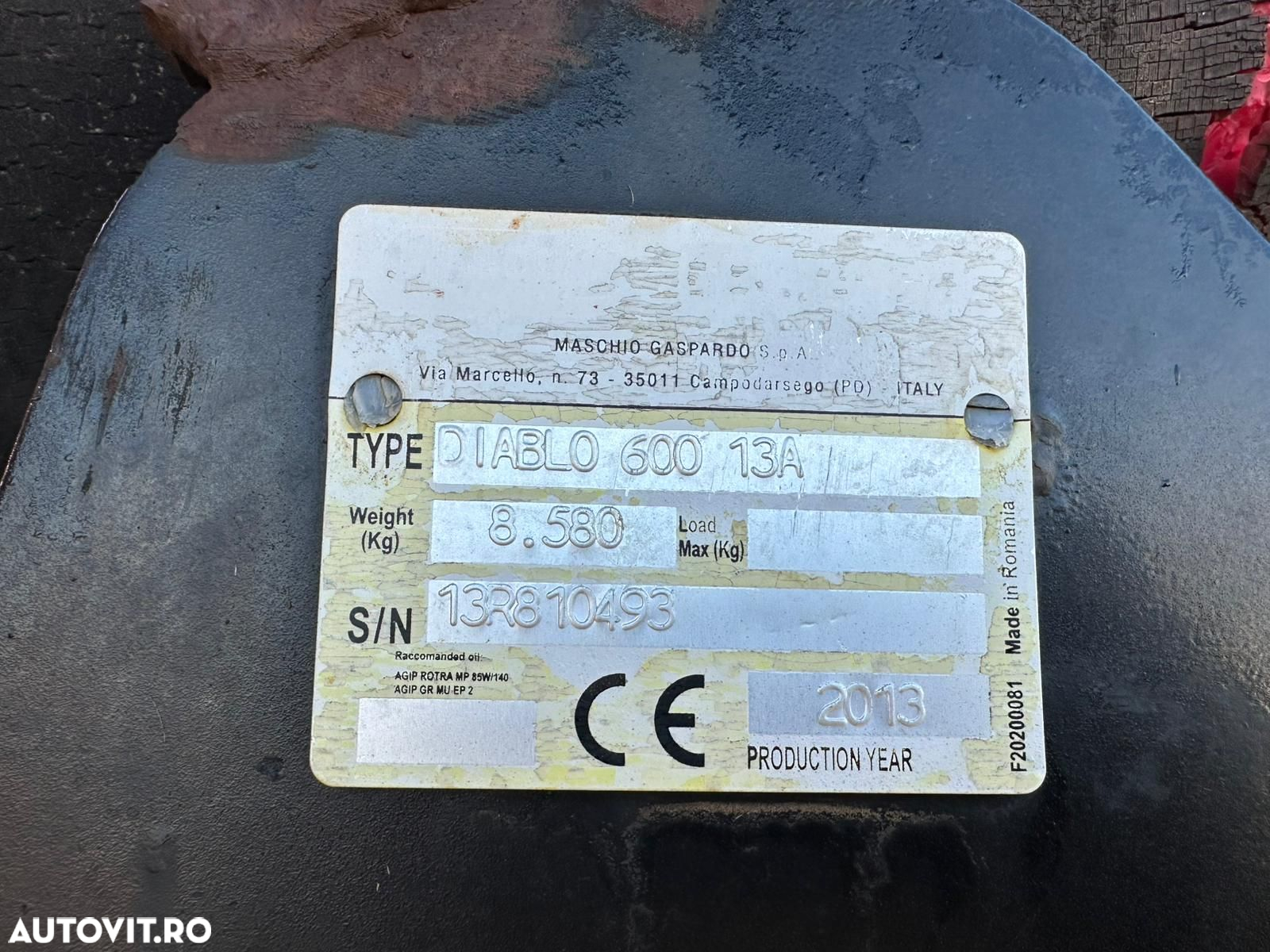 Gaspardo Diablo 600 13A Scarificator - 4