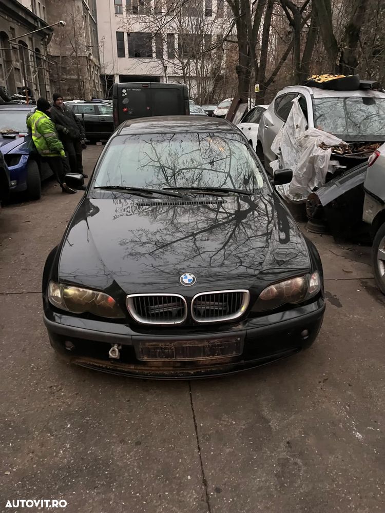 Dezmembrez Bmw 320D seria 3 E46 150CP manual negru 204D4 SCHWARZ 2 - 3