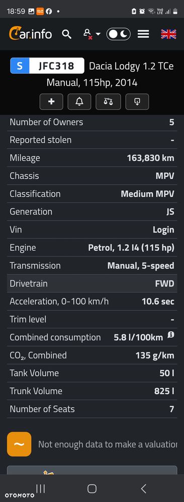 Dacia Lodgy TCe 115 Laureate - 34