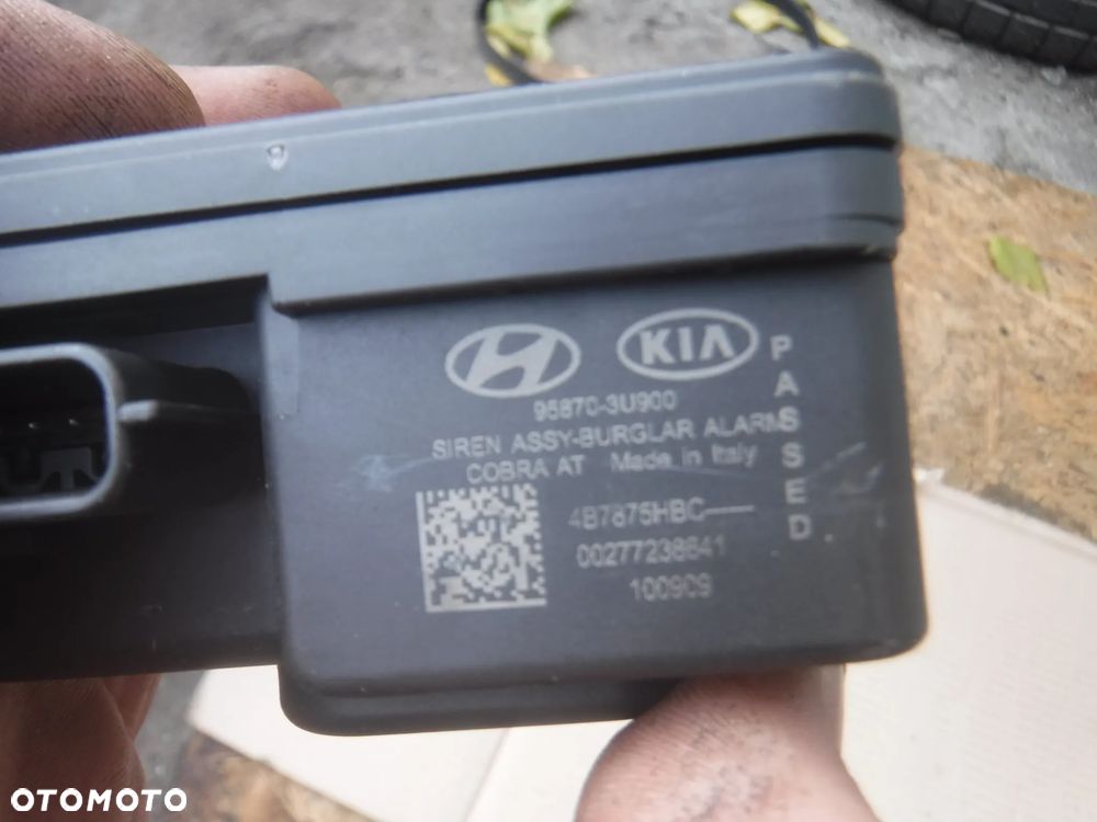Kia Sportage III syrena alarm alarmu 95870-3U900 - 2