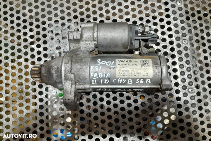 Electromotor 02M911021G Skoda Fabia NJ [2014 - 2018] Combi wagon 1.0 - 1