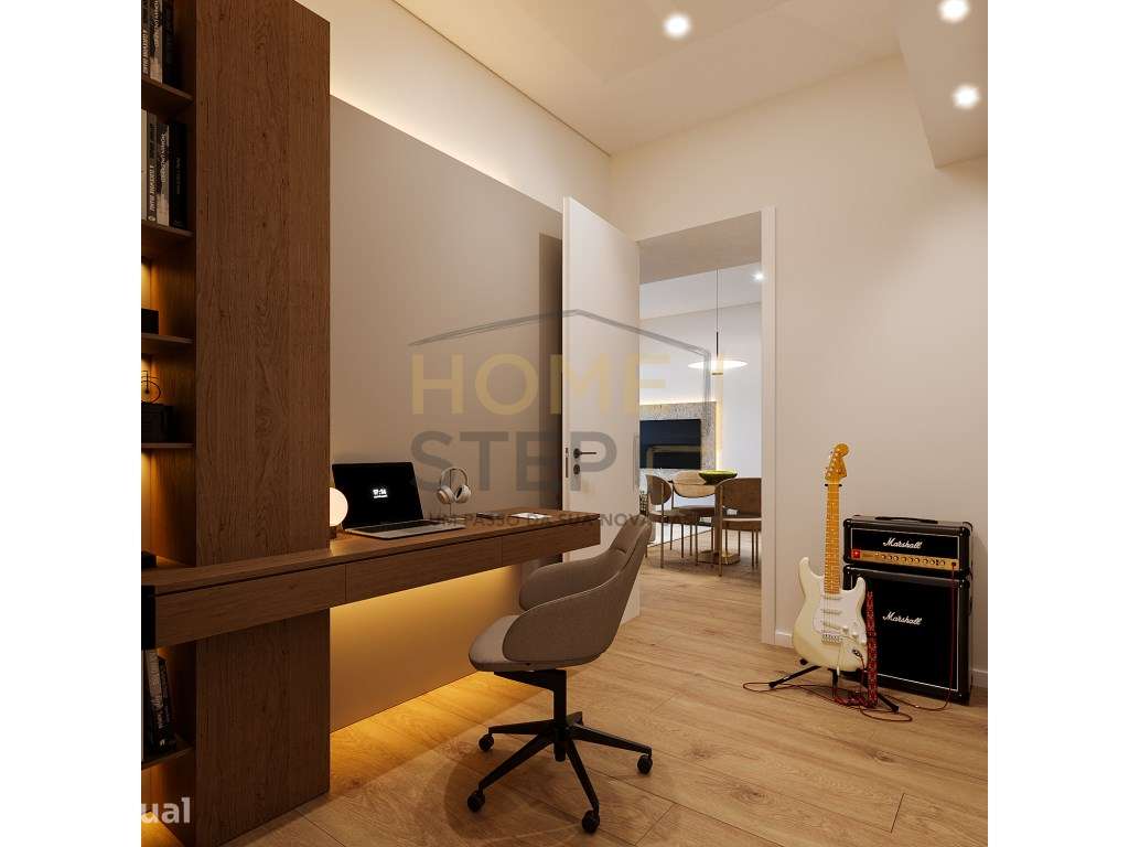 Apartamento T1+1 no centro de Gaia, Ed. Tetris - Grande imagem: 4/14