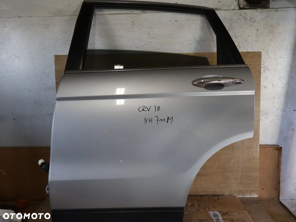 HONDA CR-V III 3 DRZWI LEWE TYŁ TYLNE 06-12 NH711M ŁADNE KOMPLETNE - 1