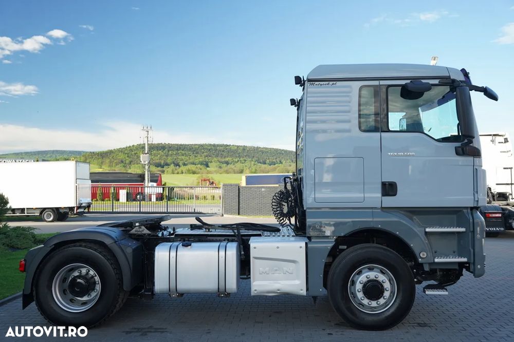 MAN TGX 18.500 / 4x4 / HIDRAULICĂ / HIDROPILARE / CABINĂ JOSĂ / EURO 6 / NAVIGAȚIE / - 10