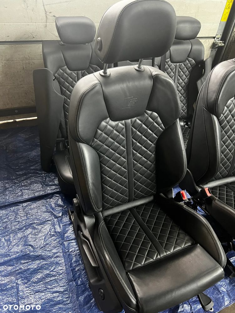 FOTELE AUDI Q5 80A S LINE SKÓRA PIKOWANE ELEKTRYKA GRZANE BARDZO ŁADNE - 3
