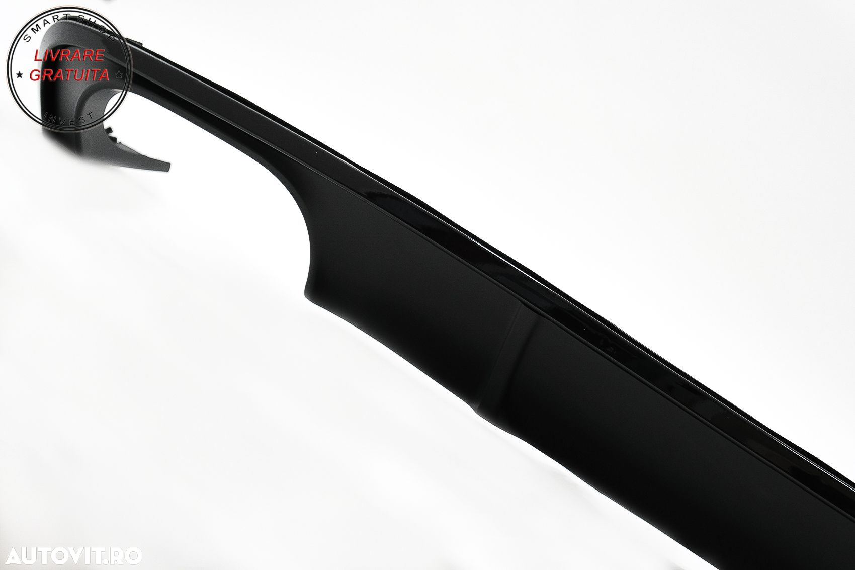Difuzor Bara Spate Audi A4 B9 8W  Sedan Avant (2016-2018) Negru S4 Design pentru S- livrare gratuita - 4