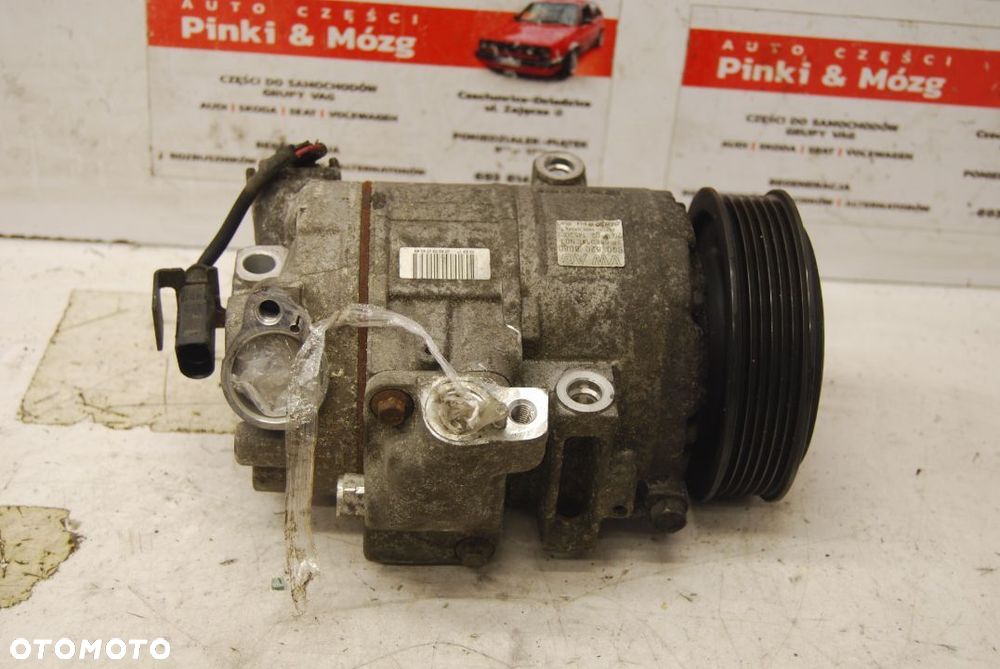 KOMPRESOR SPRĘŻARKA KLIMATYZACJI 6Q0820808D SEAT IBIZA III VW SKODA AUDI 6Q0820808E 6Q0820808G - 1