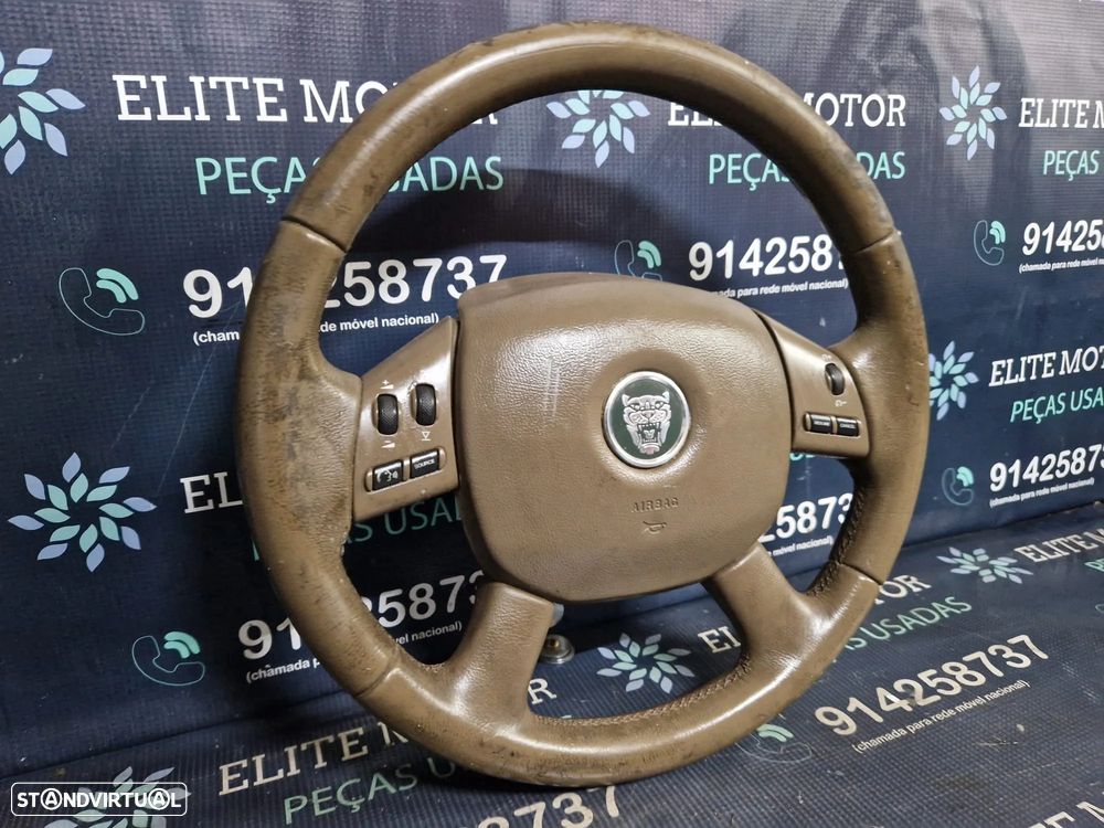 Volante usado pele com airbag JAGUAR X-TYPE XTYPE - 1