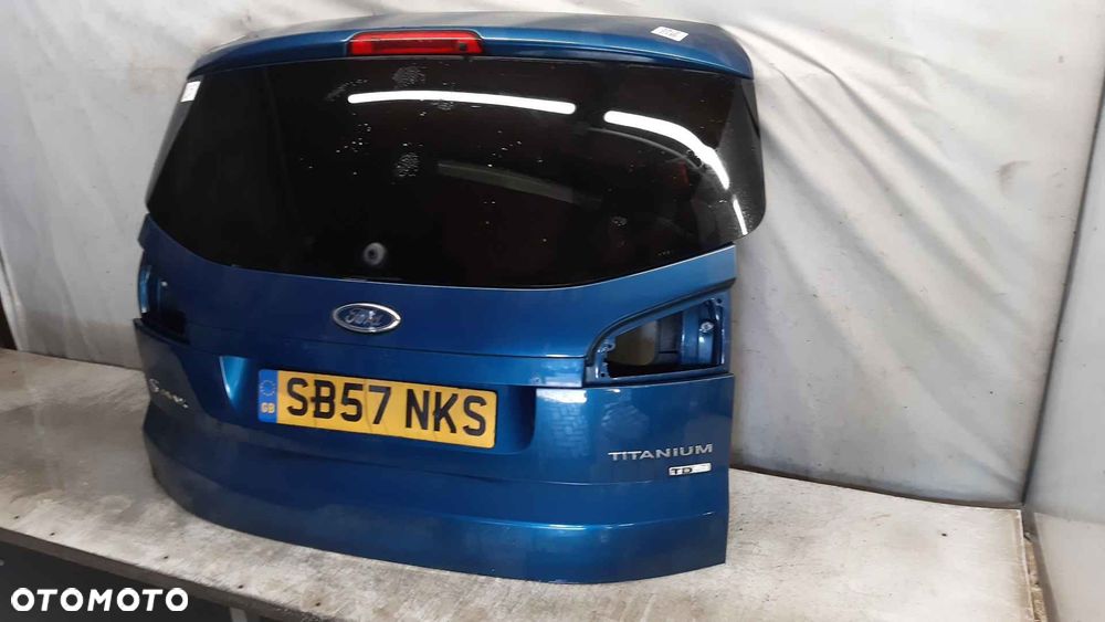 / KLAPA TYŁ TYLNA BAGAŻNIKA DO FORD S-MAX S MAX NIEBIESKA - 3