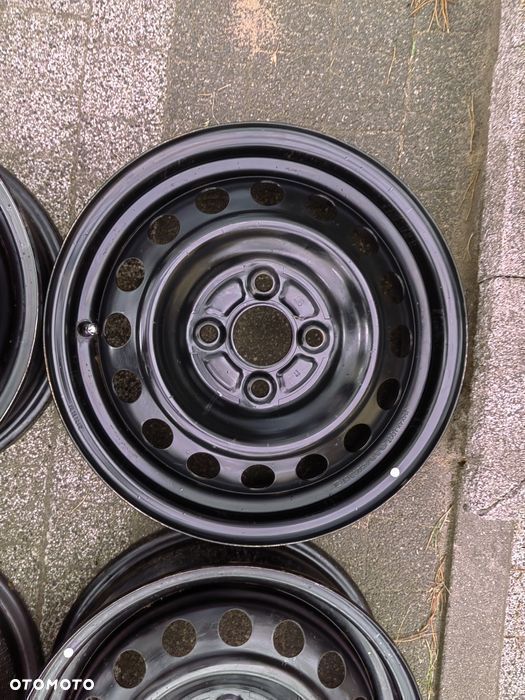 Felgi stal 14" MITSUBISHI Space Star+ czujniki TPMS 4,5*14 ET46 Komple - 6