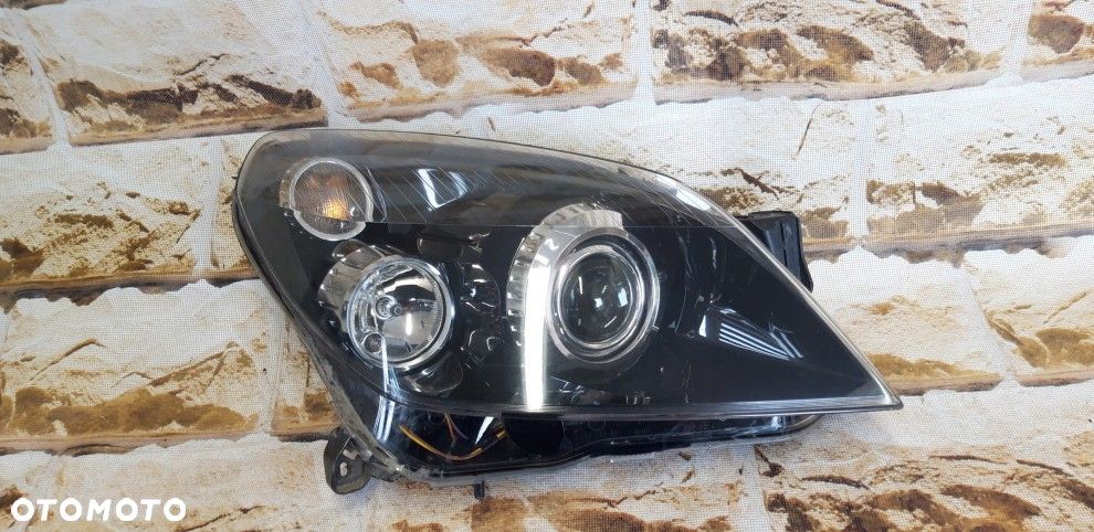 opel astra h 3 III gtc xenon skrętny prawa lampa europa - 1