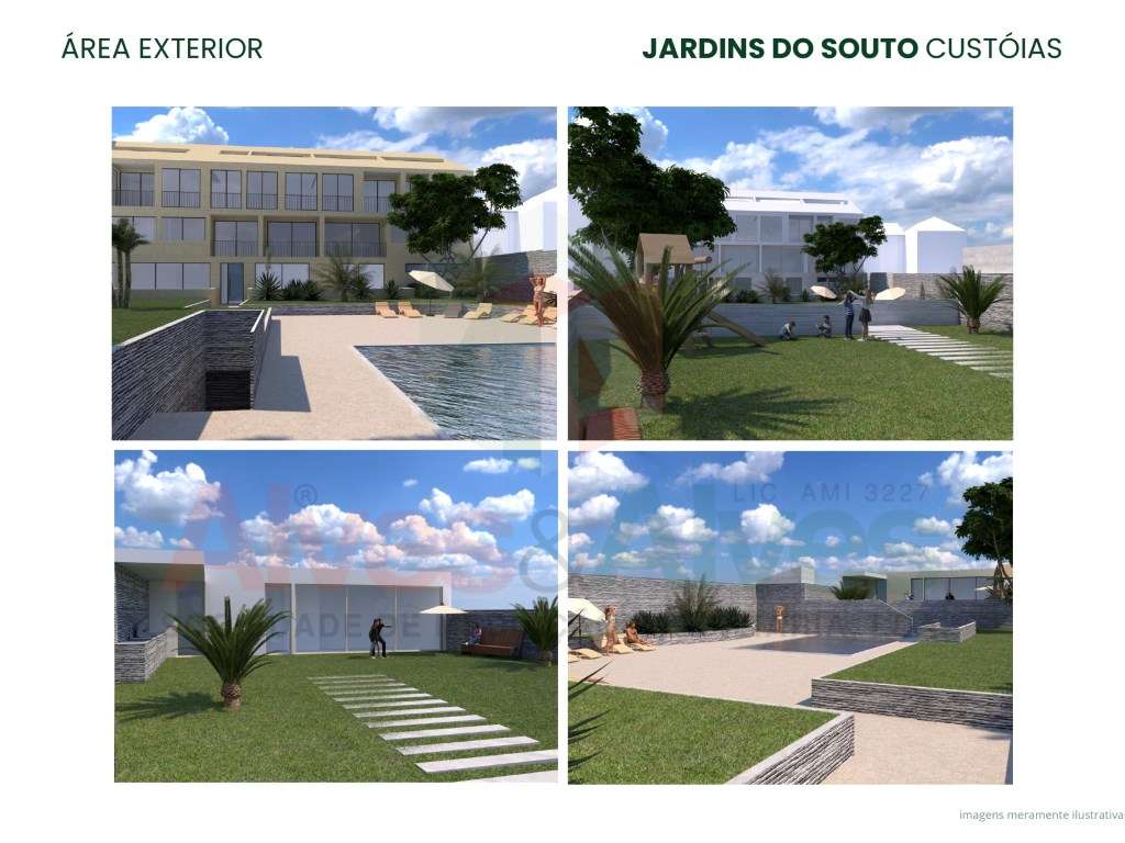 T0 no centro de Custóias, em Matosinhos - Nova Construção - Grande imagem: 3/5