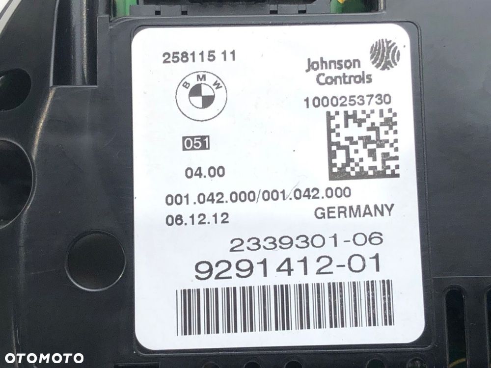 LICZNIK  BMW 5 (F10) 2009 - 2016 528 i xDrive 180 kW [245 KM] benzyna 2011 - 2016 25811511 - 4