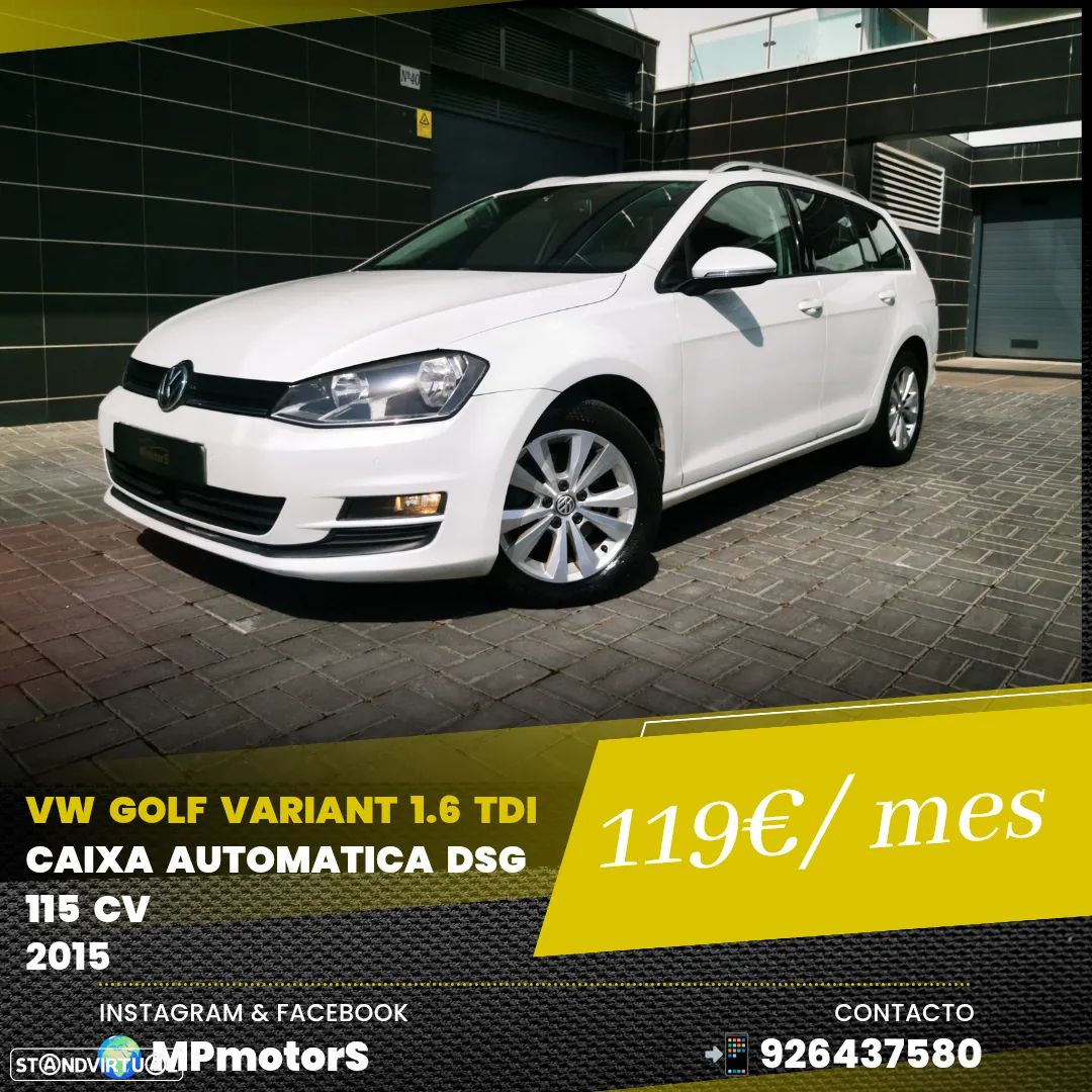 VW Golf Variant 1.6 TDi BlueMotion DSG Comfortline - 1