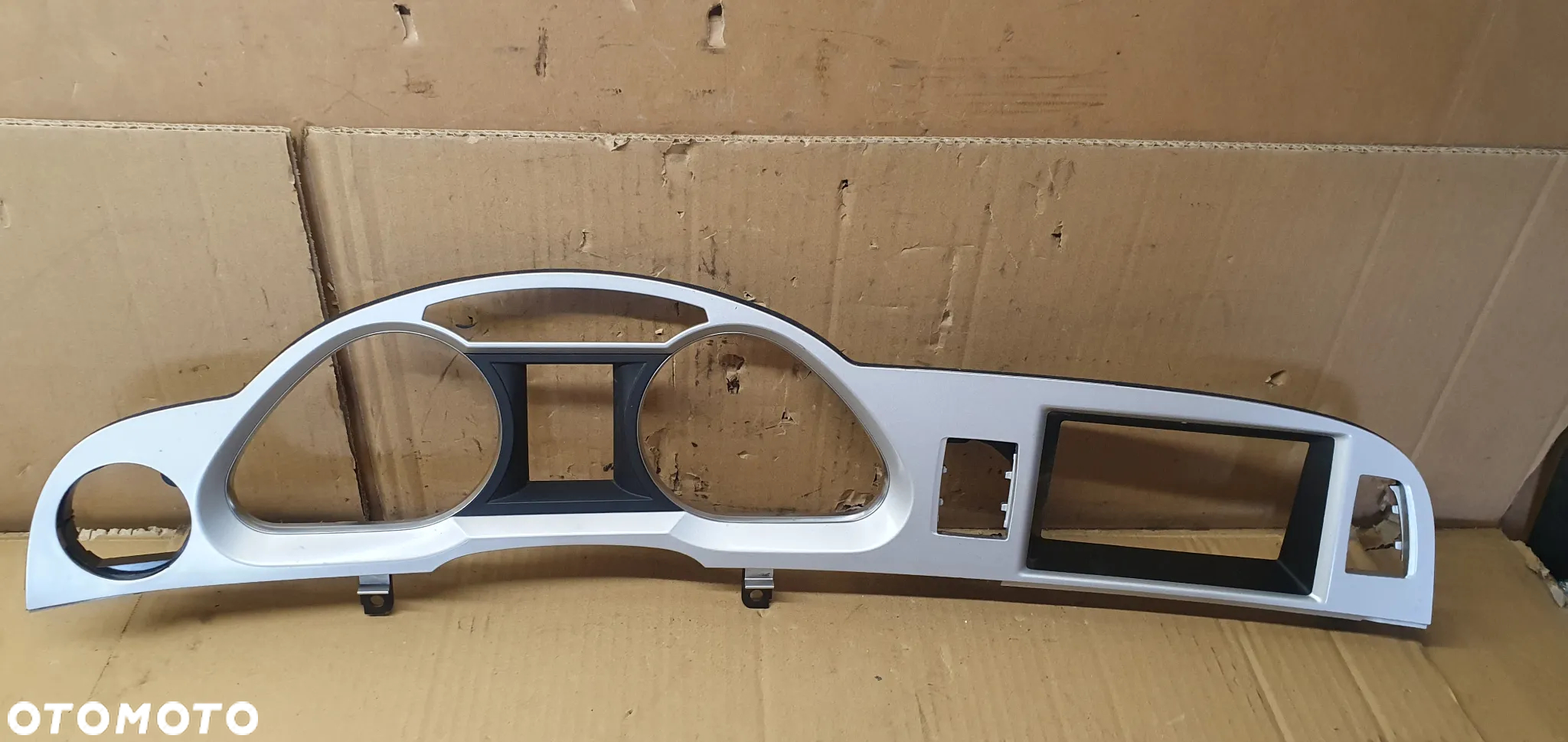 Osłona obudowa licznika zegarów dekor Audi A6 C6 4F1857115H - 5