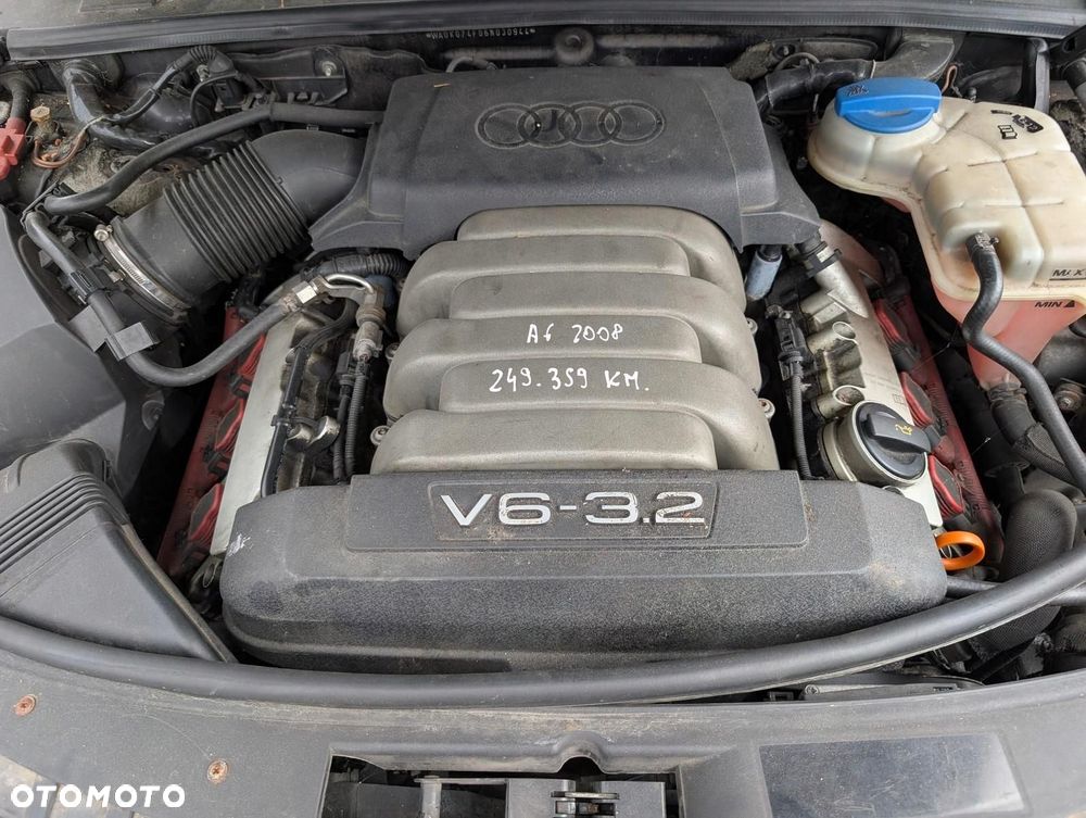 SILNIK KOMPLETNY WTRYSKIWACZE TURBINA AUDI A6 C6 3.2 FSI 2004-2011 BKH - 10