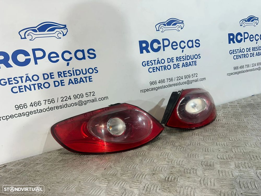 .Conjunto Farolins Tras Traseiro Direito Esquerdo Originais Volkswagen Passat CC B6 3C8945096D 3C8945095D 2008 - 2016 - 3