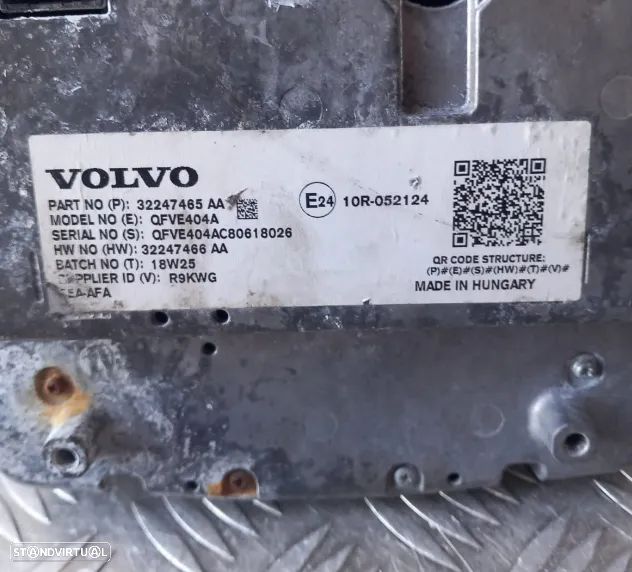 Display Volvo V60 2019 Ref: 32247465AA - 3