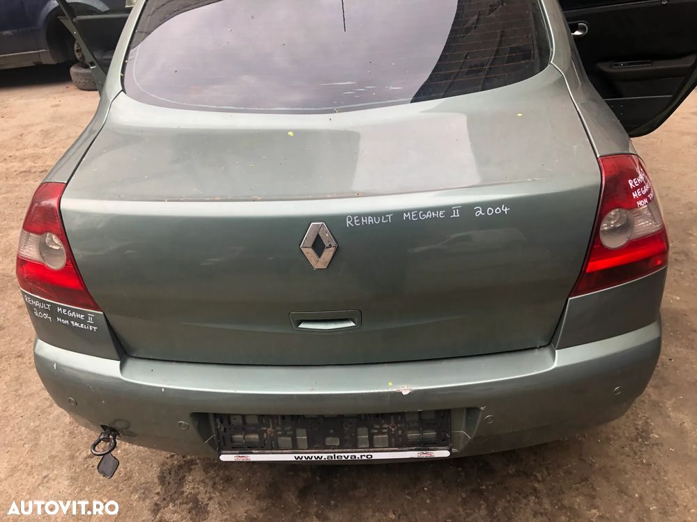 Portbagaj haion spate Renault Megane II verde 2005 sedan - 8