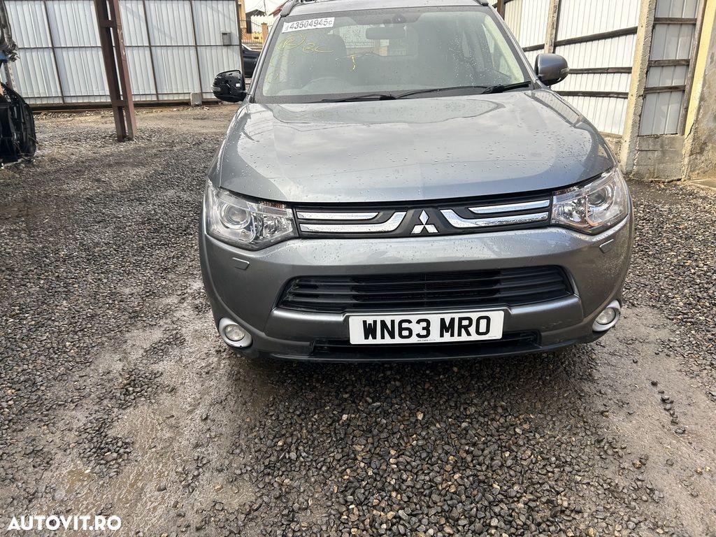 Bara fata Mitsubishi Outlander III 2012 - 2015 GRI (1225) model cu spalatoare far LOVIT - 1