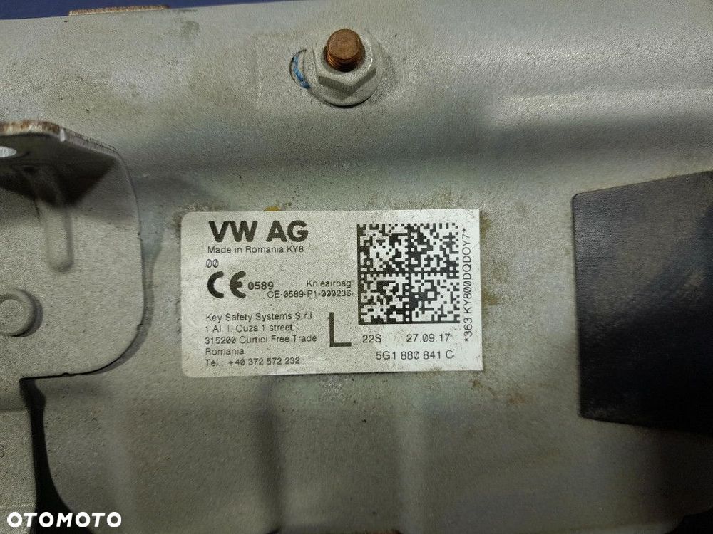 SKODA OCTAVIA III LIFT DESKA KONSOLA AIRBAG PASY EUROPA - 8