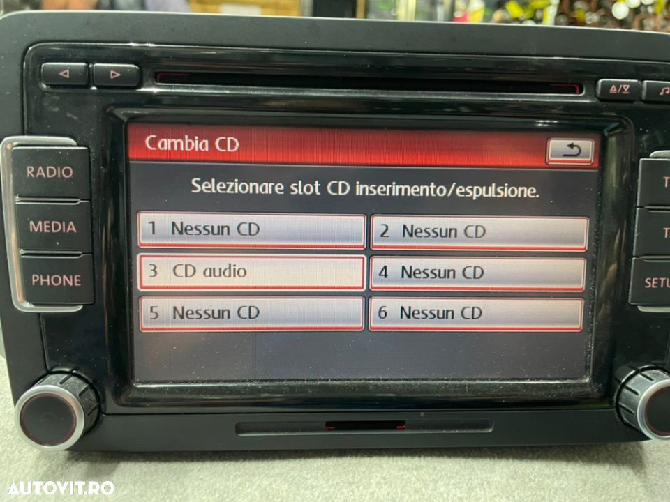 RCD 510 MP3 Touchscreen 6 Cd-uri decodat si functional - 5