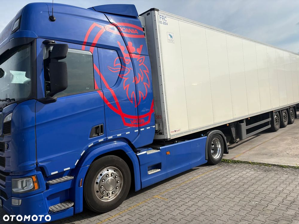 Scania R450 MEGA  WARIOS  4 PODUSZKI Z TYLU - 1