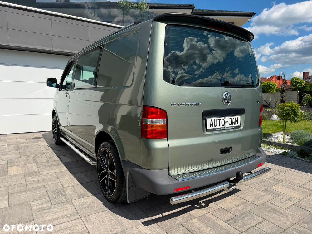 Volkswagen TRANSPORTER T5 1.9TDI Klima Elektryka Duża Navi Rury Brygadówka Dubel Kabina Klapa Hak - 8