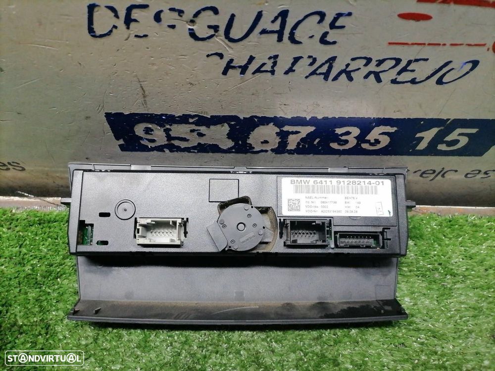 COMANDO SOFAGEM / AR CONDICIONADO BMW 3 2007 -912821401 - 2