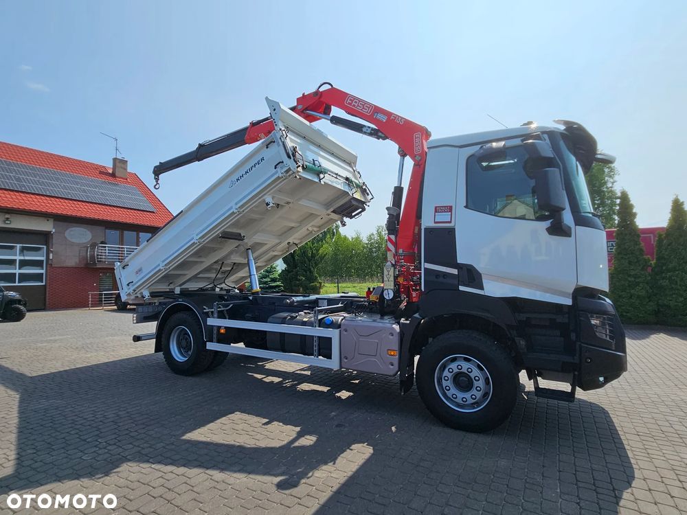 Renault K 380 WYWROTKA+HDS FASSI udzwig 5600kg SALON POLSKA! - 5