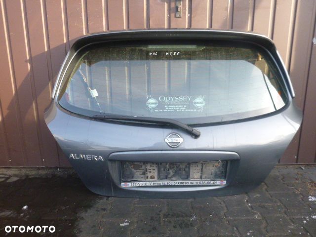 KLAPA TYŁ TYLNA KOMPLETNA NISSAN ALMERA N16 - 10
