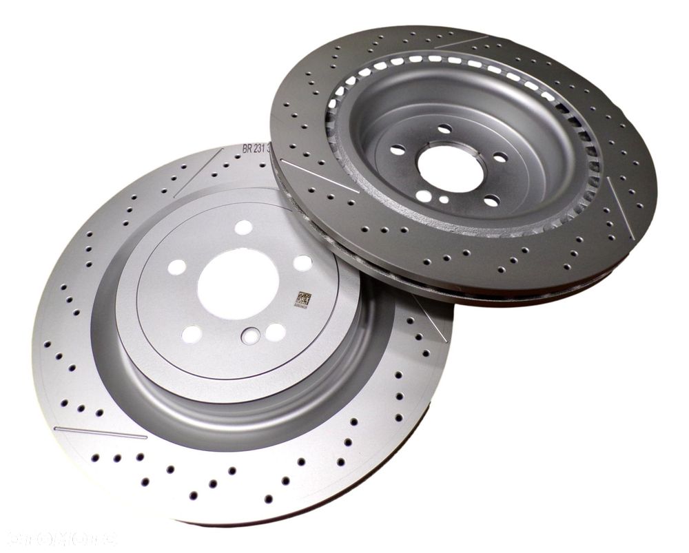 MERCEDES AMG GT W205 SL Tarcze hamulcowe tyl 2szt - 2