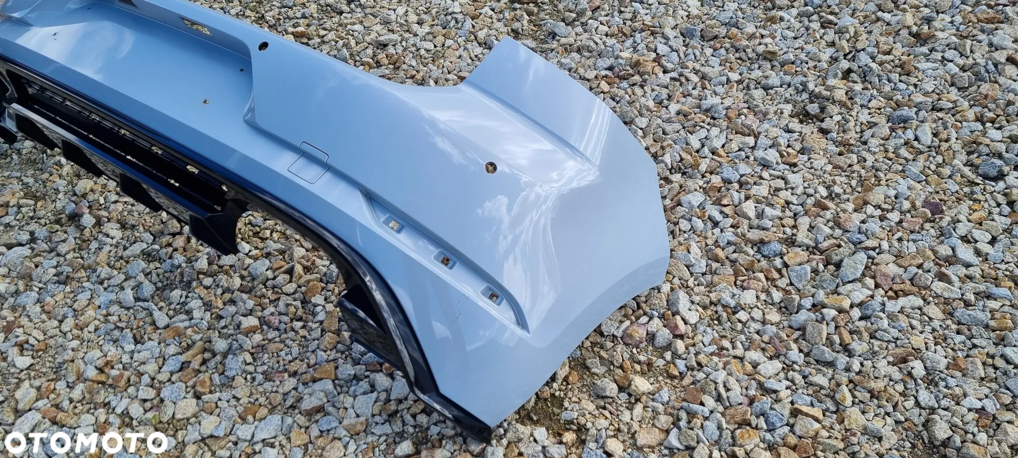 VW GOLF VII GTI LIFT zderzak tył oryginał MD254 - 3