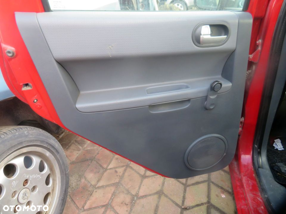 DRZWI TYLNE LEWE COLT VI Z30 5D HB P04  CZERWONY MITSUBISHI 2004-2008 - 6