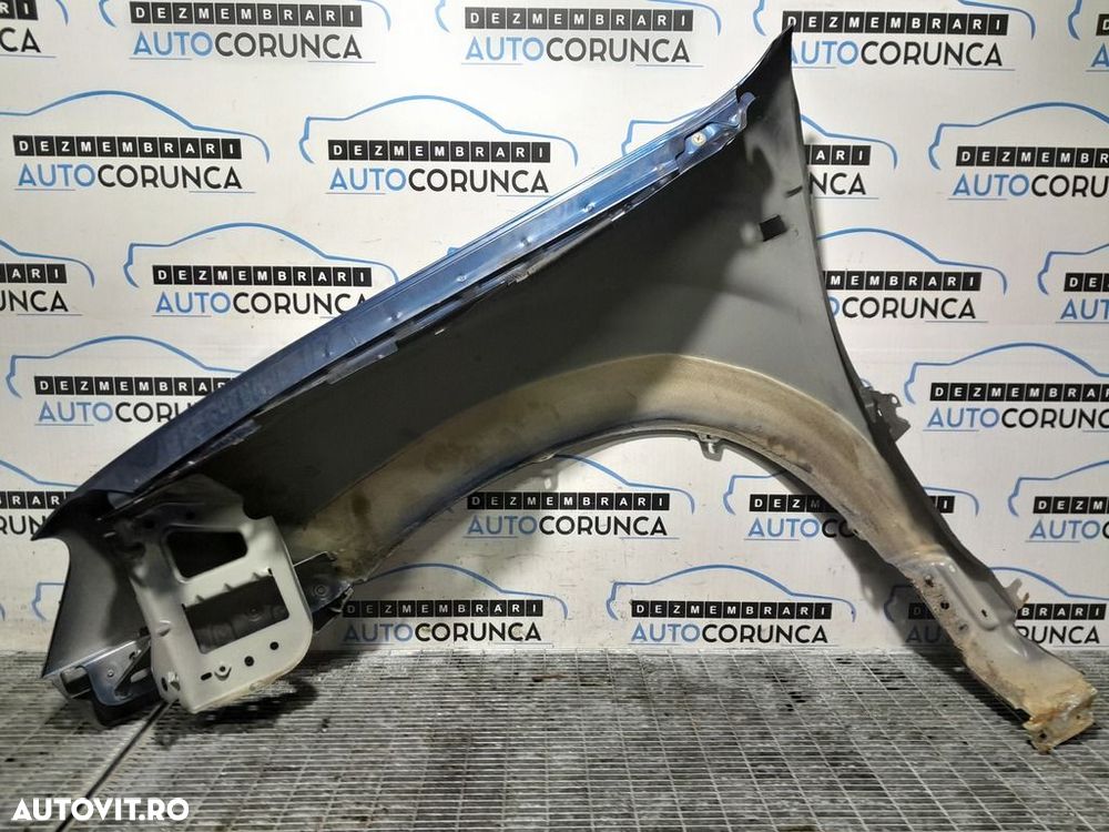 Aripa Dreapta Fata Dacia Duster Facelift 2014 - 2017 4 Usi ALBASTRU (1125) ZGARIAT  LOVIT - 2