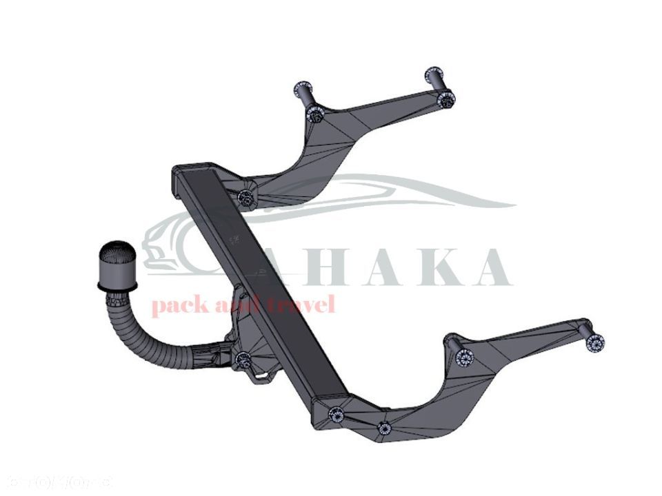 Hak Holowniczy Odkręcany Do Renault Captur 2013-2019 - 2