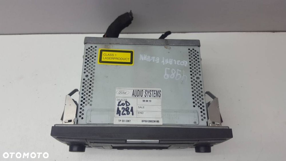 RADIO ODTWARZACZ CD FORD C-MAX MK1 4M5T18K931CA - 2
