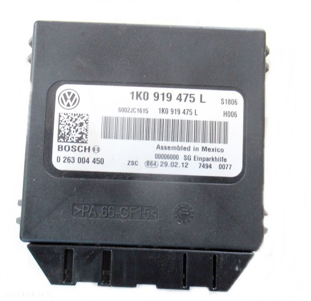 VW CADDY III IV 2K LIFT MODUŁ STEROWNIK PDC 1K0919457L - 3