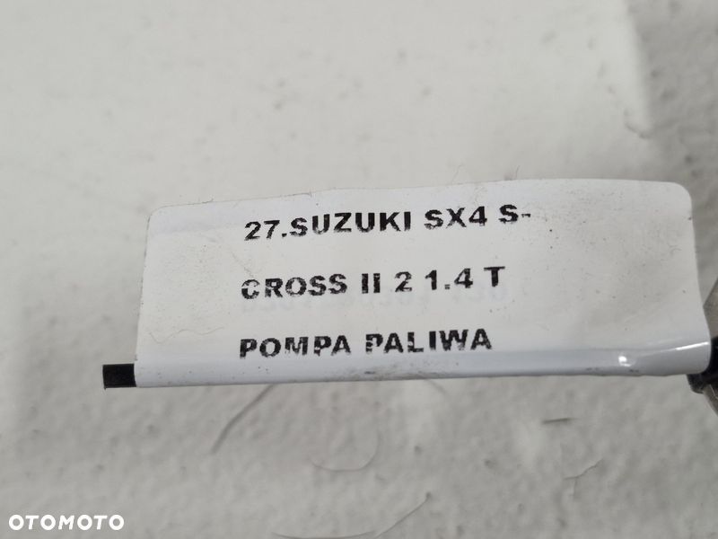 suzuki sx4 s-cross ii 2 1.4 t pompa paliwa wtryskowa 0261520391 - 8