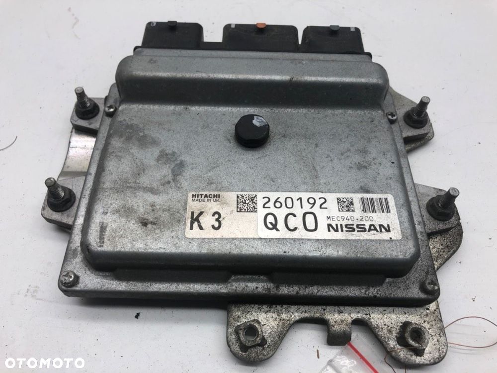 KOMPUTER SILNIKA  NISSAN QASHQAI / QASHQAI +2 I (J10, NJ10, JJ10E) 2006 - 2014 1.6 86 kW [117 KM] - 1