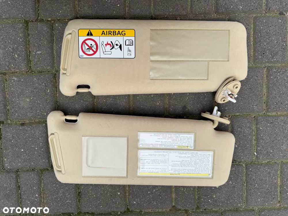 Osłona przeciwsłoneczna słonecznik toyota land cruiser 150 lc150 - komplet - 1