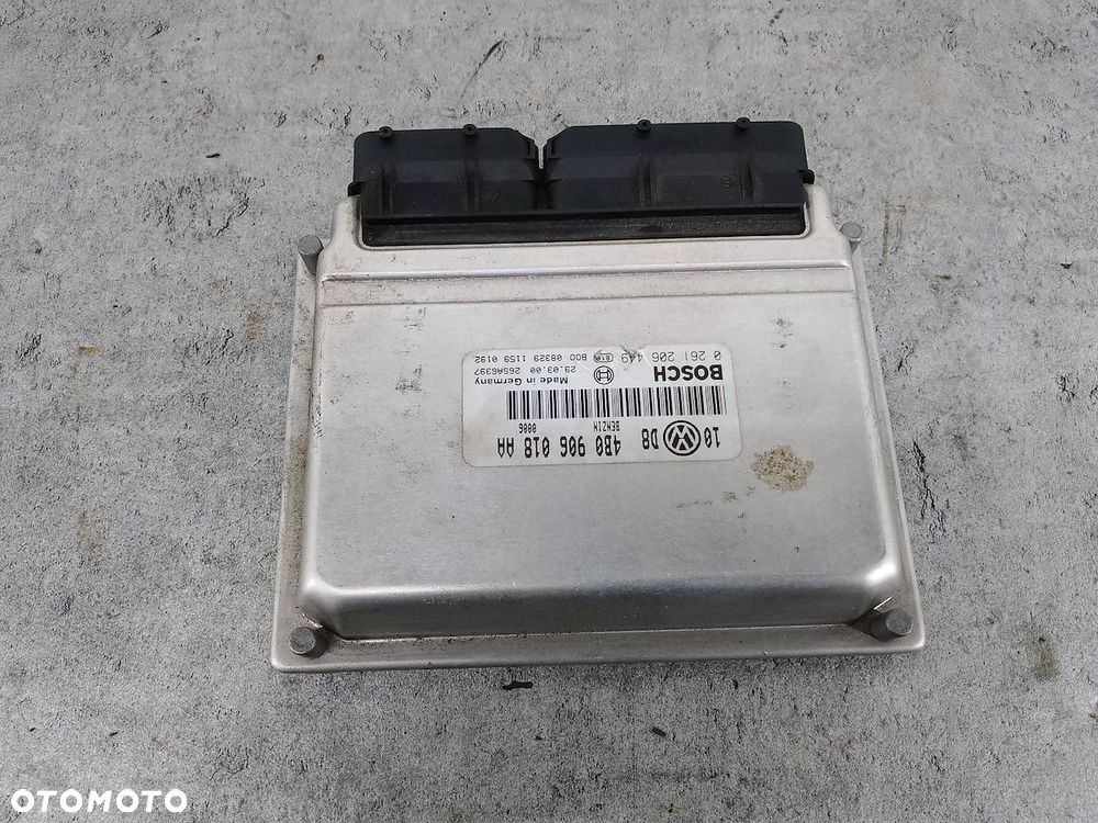 KOMPUTER, STEROWNIK VW PASSAT B5 4B0906018AA 0261206449  BOSCH 1.8 T 20V - 1